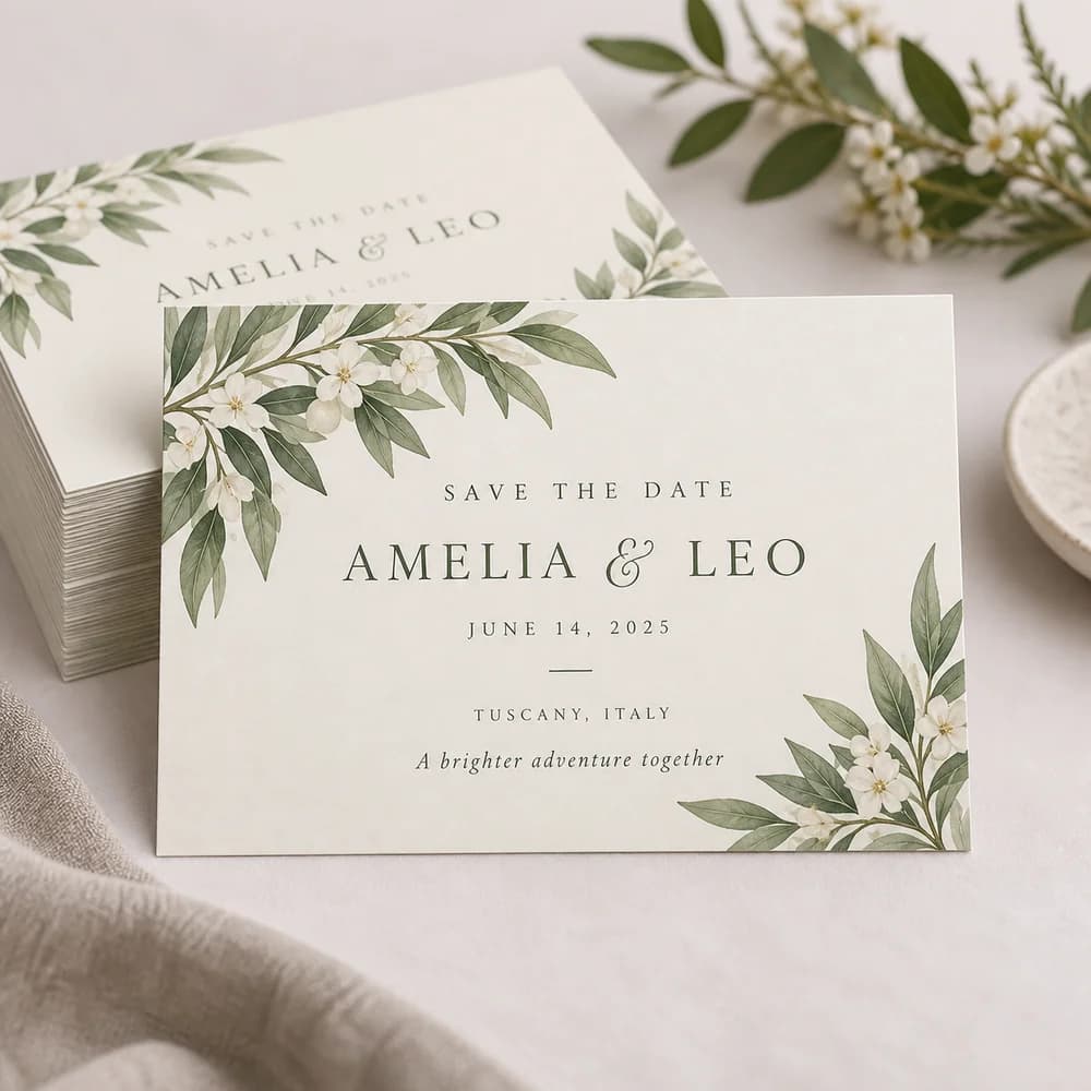 Tarjetas save the date