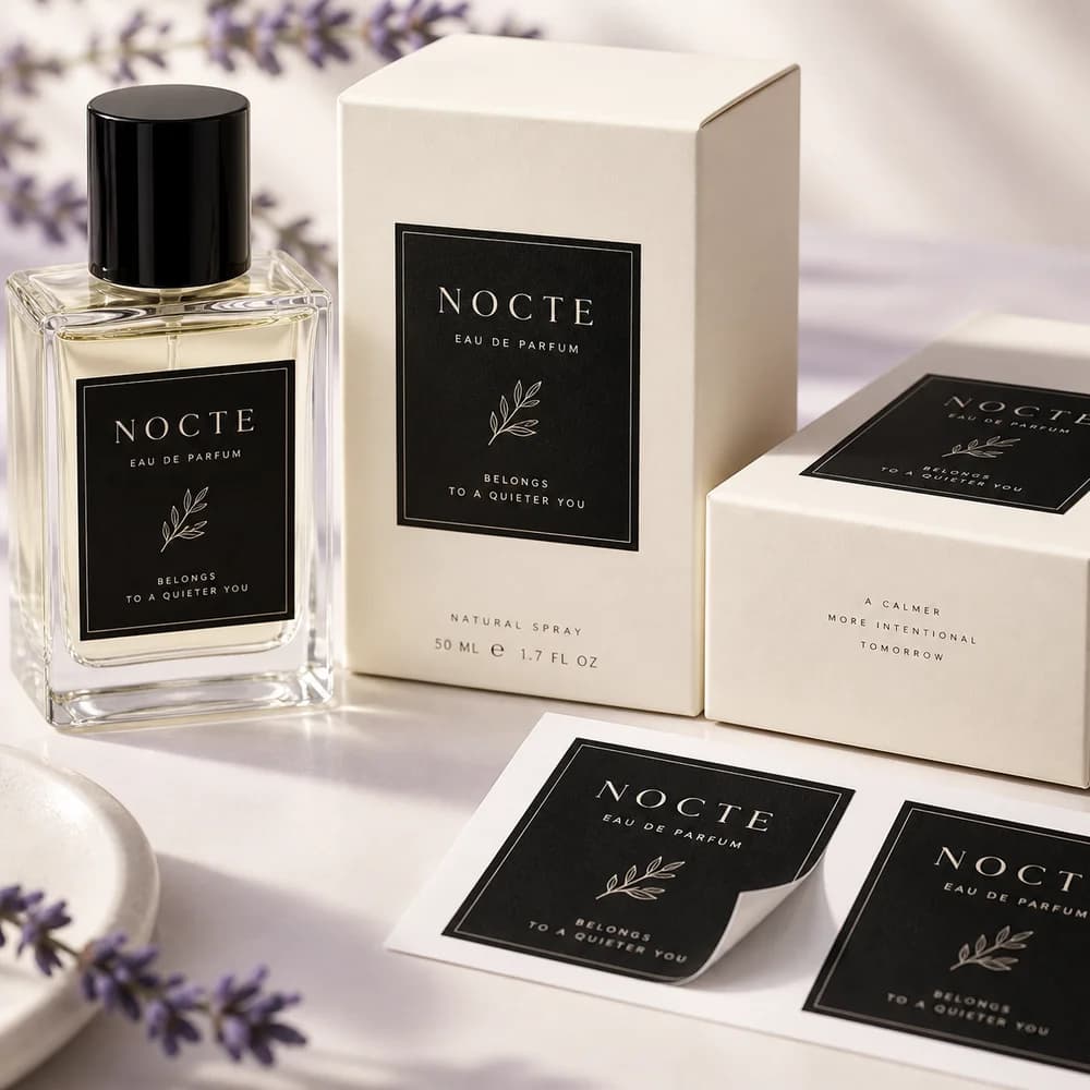 Perfume Box Labels